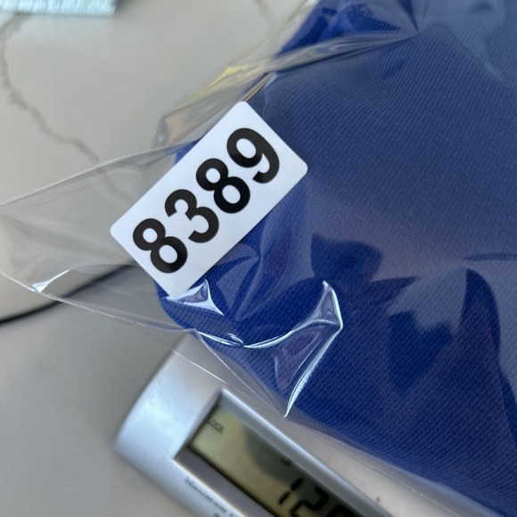 GAELLE BONHEUR PARIS Sweatshirt Womens OS Blue Oversized Slouchy Pullover - Picture 11 of 12